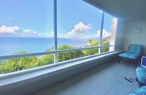 Estate Lovenlund Condo | Spectacular Ocean and Island Views from Every Room Condo Sleeps 4 Mahogany Run