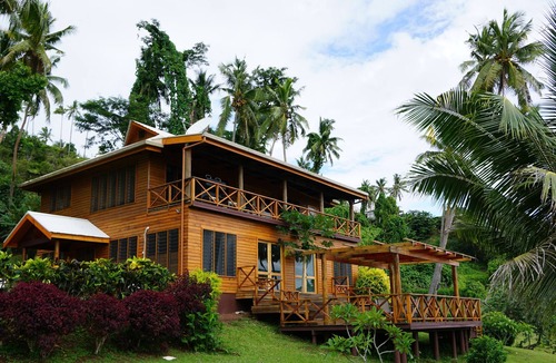 Savusavu House | Spectacular Ocean front Villa, steps from the beach