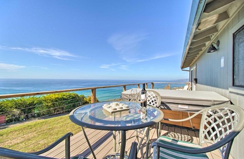 Manchester House | Spectacular Ocean View Retreat w/Hot Tub