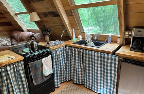Hopewell Cabin | Spectacular riverfront treehouse in Beautiful Bedford County, PA,
