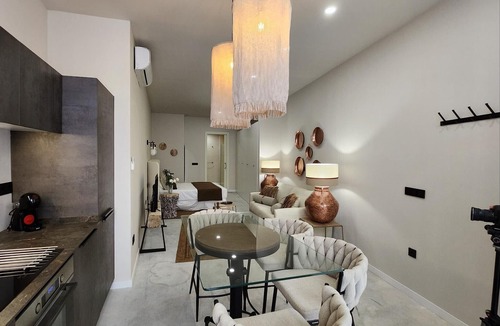 Quatre Carreres Apartment | Spectacular Studio near City of Arts in Valencia, air-conditioned, free Wi-Fi
