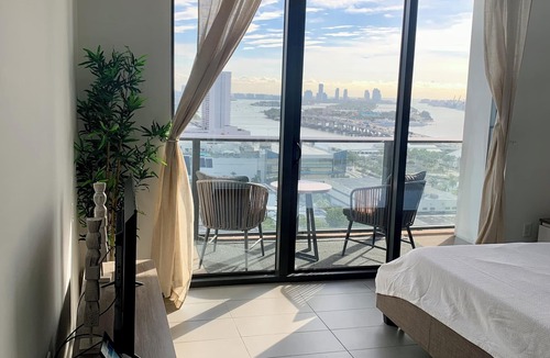 Downtown Miami Apartment | Spectacular studio with ocean view in the heart of Miami