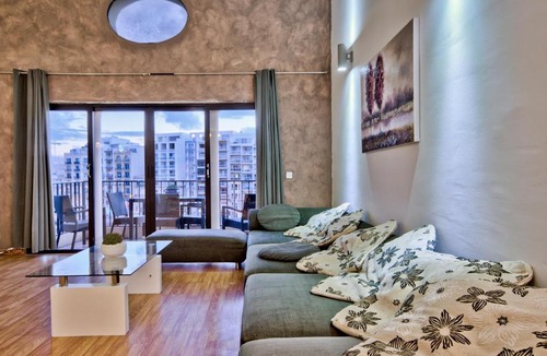 Paceville Apartment | Spinola Seafront 4-bedroom Duplex Apartment