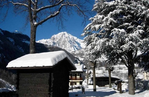 Pallusieux Apartment | Splendid 2 bedrooms loft with garden and Mt. Blanc view