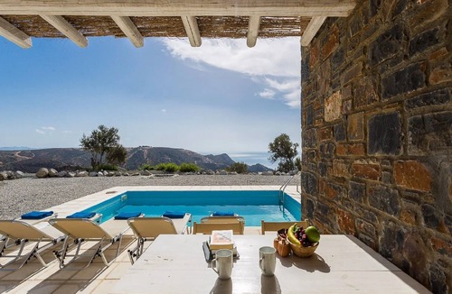 Vizari Villa | Splendid Crete Villa | Villa Nikos | Private Furnished Terrace & Access