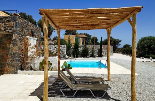 Vizari Villa | Splendid Crete Villa | Villa Nikos | Private Furnished Terrace & Access