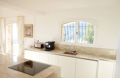 Vence House | Splendid villa with panoramic sea view and infinity pool