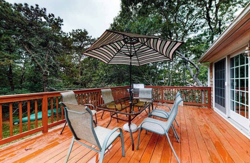 Katama House | Split-Level, Family-Friendly Home w/a Rear Deck, Gas Grill, Free WiFi, & W/D