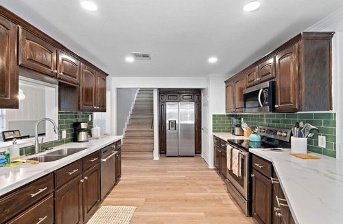 La Porte House | Sprawling estate with private pool and game room and guest house