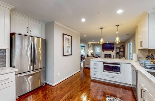 Potomac House | Sprawling Estate with Private Tennis Court & Outdoor Kitchen, Wood Fireplaces
