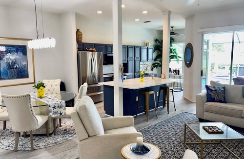 Bonita Springs Villa | Spring Run Golf Club Villa 3BR 2BA w/pool on 1st hole has golf club amenities
