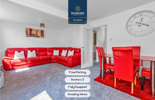 Dundee House | Springhill Townhouse - 3 Bedrooms, Great Views, Newly Refurbished, Free Parking, Free Wifi, River View, Dock, Eden Views, Fully Equipped, RELOCATION FAVOURITE by SUNRISE SHORT LETS DUNDEE