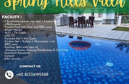 Oro Oro Ombo Villa | SpringHills Villa Panderman Batu - Private Pool