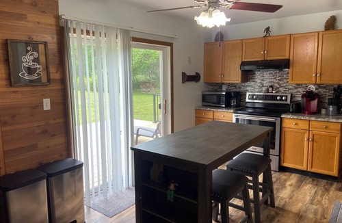 Mountain Cabin | Squatch Mountain is a 2-bedroom Cabin for all your "UPNORTH" Fun! Dog Friendly