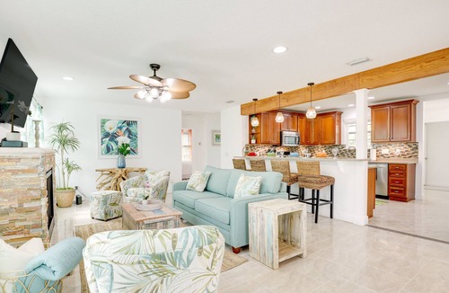 Vilano Beach House | St Augustine Home Near Vilano Beach: Pets Welcome!