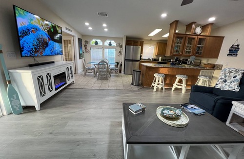 Saint James City House | St James City,Watch sunsets,Dolphins, manatees on Canal while on Spa, kayaks