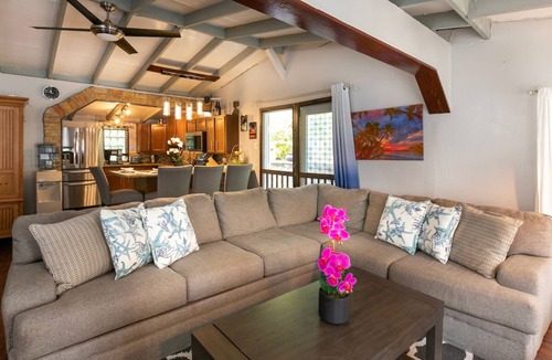 Estate Glucksberg and Grunwald Cottage | ST.JOHN, VIRGIN ISLANDS! 2 BEDROOM, 1.5 BATH, BEAUTIFUL TROPICAL GARDENS!