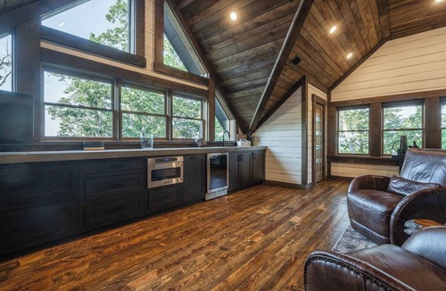 Morganton Cabin | Stag's Manor|Stunning Mtn Views|Game Room|Hot Tub