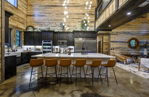 Pickens Cabin | Stallion | ATV Trail Access | Sleeps 40 | Creekside | Gameroom & Playset