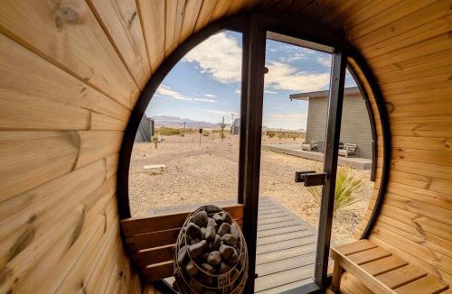 Study Butte-Terlingua House | Stardust Big Bend Luxury A-Frame#3 with a fab view