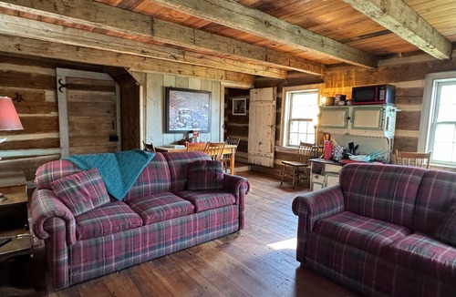 Muncy Cabin | Stay in a Modernized 1800's Historic Log Cabin for Little League World Series!