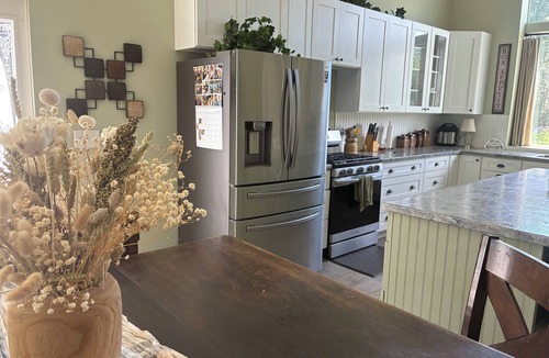 Newport House | Stay in a shouse, a shop house, with thirteen foot ceilings, plenty of room.