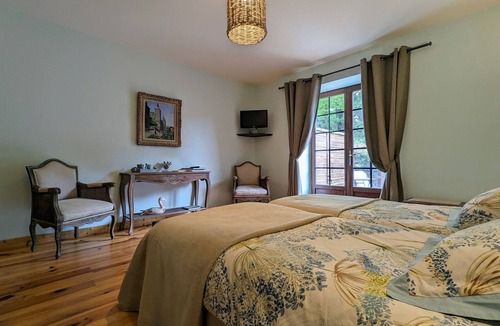 Saint-Romain-Lachalm Bed & Breakfast | Stay in Farmhouse with Pool, Tennis, Horses, and Secure Parking