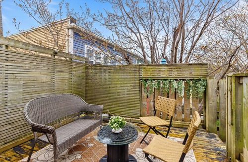 Downtown St. John's Apartment | Stay on Bond 2BR Queen Deck Vws