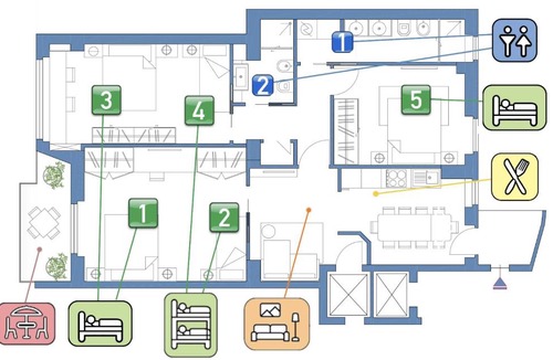 Central Station Apartment | StayEasy Big panoramic apartment - Central Station