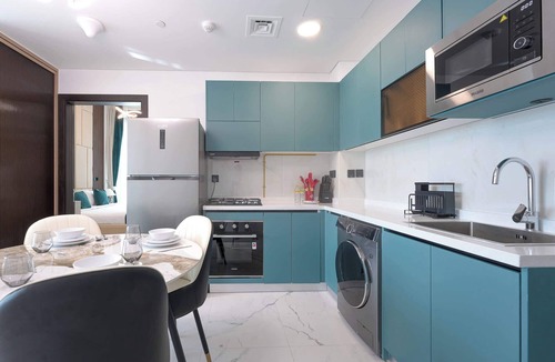 Al Barsha Apartment | StayShort - Chic and Modern 1BR in Arjan Sleeps 2