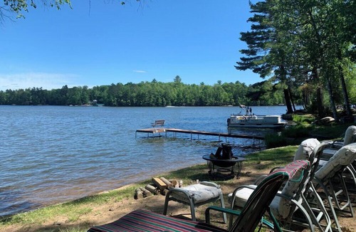 St Germain House | Stepaway Vacation Rentals- Circle of Pines Pine Lodge