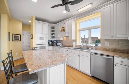 Brigantine House | Steps away from the beach - direct ocean front townhouse! A true oceanside gem!