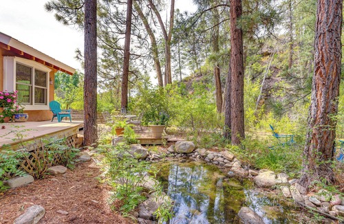 Durango House | Steps From Nat’l Forest: Creekside Home in Durango