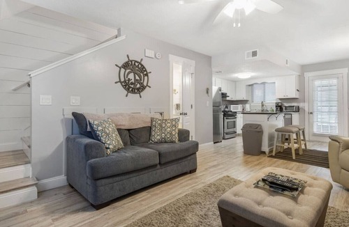 Panama City Beach Villa | Steps from the Beach, Golf Cart-Gulf Highlands 201