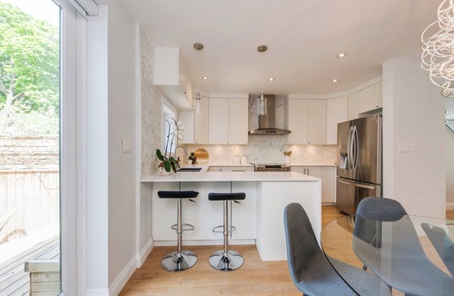 Birch Cliff House | Steps from the Beach - 3 Bedroom Home with Garage and Yard