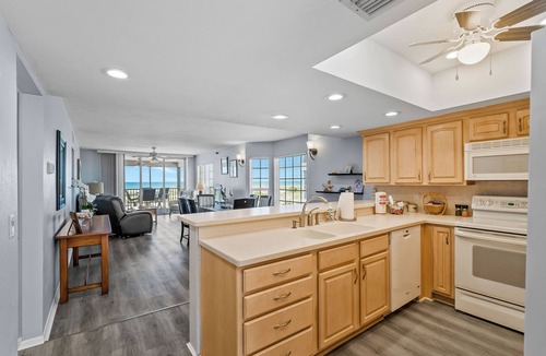 Palm Island Villa | Steps from the Sand! Spectacular Gulf-View Villa with Easy Access B2311B