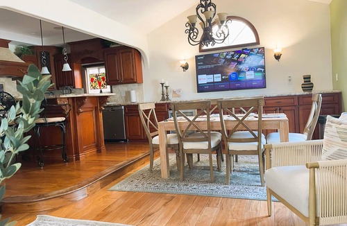 Belmont Shore House | Steps from the sand, well-stocked, clean, family beach home. AC & easy pkg.