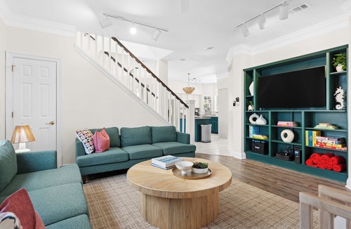 Crystal Shores House | Steps to Beach! | Arcade Game Room, Pool + Hot Tub | Calico Scallop by AvantStay