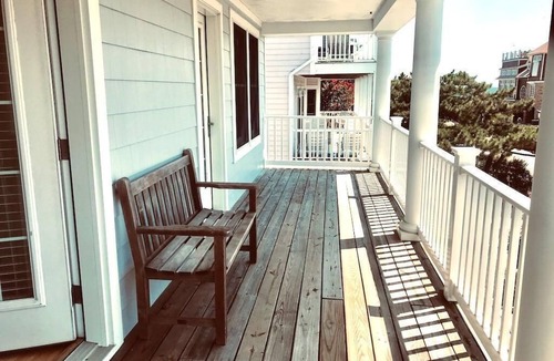 Rehoboth by the Sea House | Steps to Beach! Spacious Ocean Block Home w/Multiple Decks & Fast WiFi