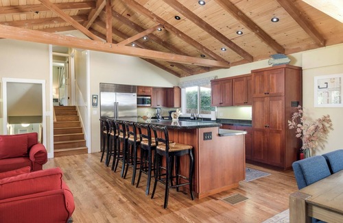 Coast Village House | Steps to Butterfly Beach & Coast Village I Family-Friendly 5BR with pool & spa