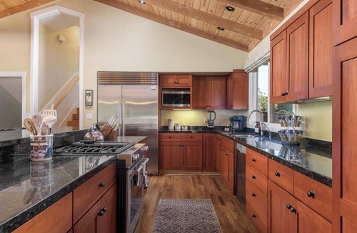 Coast Village House | Steps to Butterfly Beach & Coast Village I Family-Friendly 5BR with pool & spa