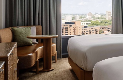 Lower Allston Hotel | Steps to Charles River | Bar & Restaurant + Gym
