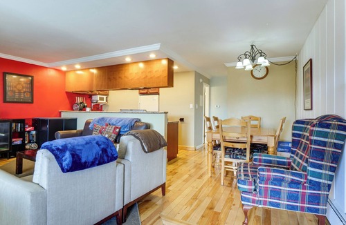Dillon Condo | Steps to Lake Dillon & Main St! All-Season Escape