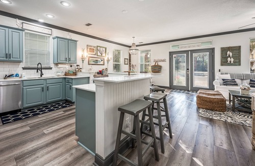 Villages of Crystal Beach House | Steps to Oasis Pool & Beach, 2 Living Areas, Games 6Bedrooms
