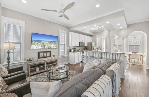 Treetop House | Steps to Private Beach Access | Pool + Bikes Seacrest 30A