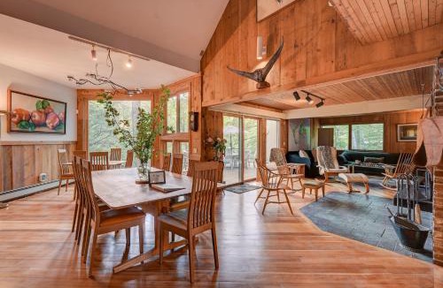 Jackson House | Steps to the Ellis River - Luxe, Hot Tub, Game Room