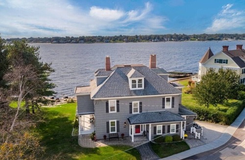 Groton House | Steps to Waterfront Golf! Private Backyard Beach w/Loungers & Umbrellas