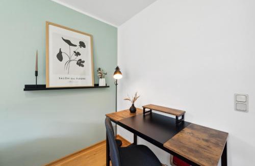 Hetzerath Apartment | stern12 SIRIUS Küche WLAN Arbeitsplatz Parken