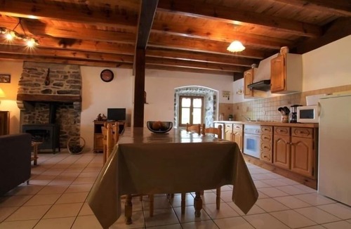 Saint-Front Cottage | Stone Cottage near Mont Mézenc with Garden and Cozy Wood Stove