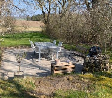 Havelse House | Stone house with direct access to Haraldsted Lake